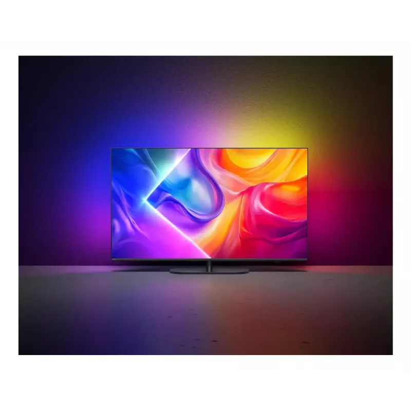 Philips Ambilight 43PUS9000/12 TV 109,2 cm (43 cale) 4K Ultra HD Smart TV Wi-Fi Szary