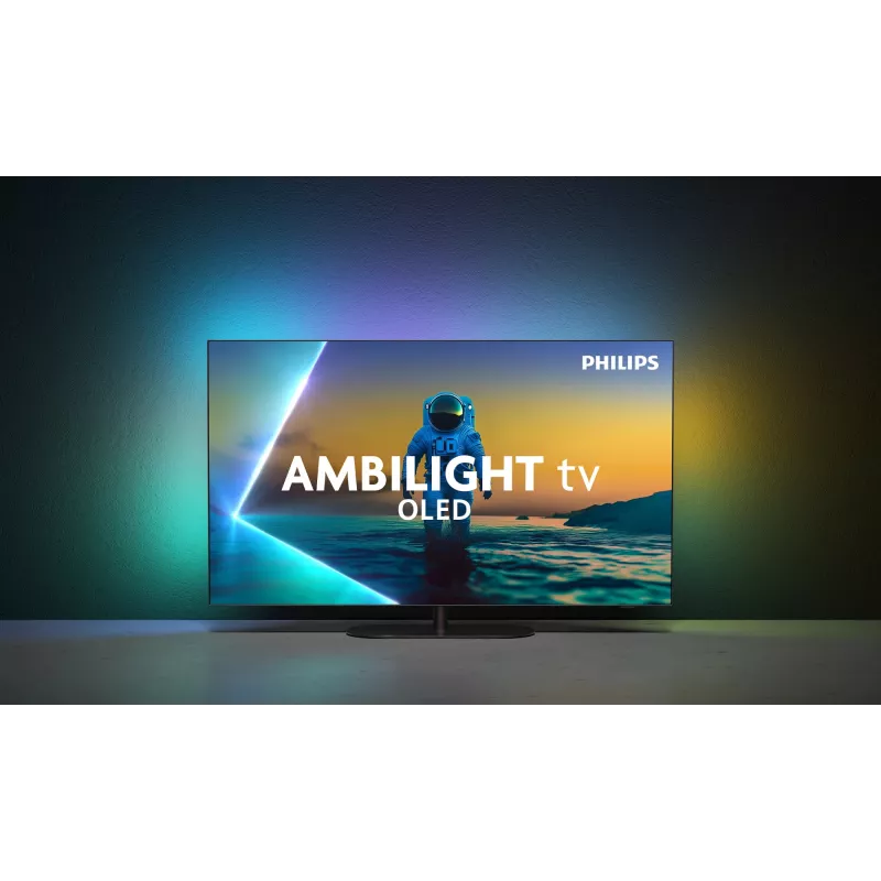 Philips Ambilight 42OLED810/12 Telewizor 106,7 cm (42 cale) 4K Ultra HD Smart TV Wi-Fi Czarny