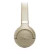 Zestaw słuchawkowy JBL Tune 680NC, przewodowy i bezprzewodowy (Bluetooth, USB-C), nauszny, pałąk nagłowny, beżowy, 20–20000 Hz, 161 g