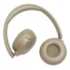 Zestaw słuchawkowy JBL Tune 680NC, przewodowy i bezprzewodowy (Bluetooth, USB-C), nauszny, pałąk nagłowny, beżowy, 20–20000 Hz, 161 g