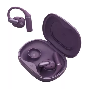 Zestaw słuchawkowy JBL Sense Pro TWS Bluetooth Ear-hook Intraaural 20–40000 Hz USB-C Podstawka ładująca Fioletowy
