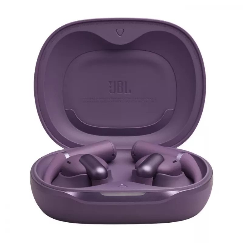 Zestaw słuchawkowy JBL Sense Pro TWS Bluetooth Ear-hook Intraaural 20–40000 Hz USB-C Podstawka ładująca Fioletowy