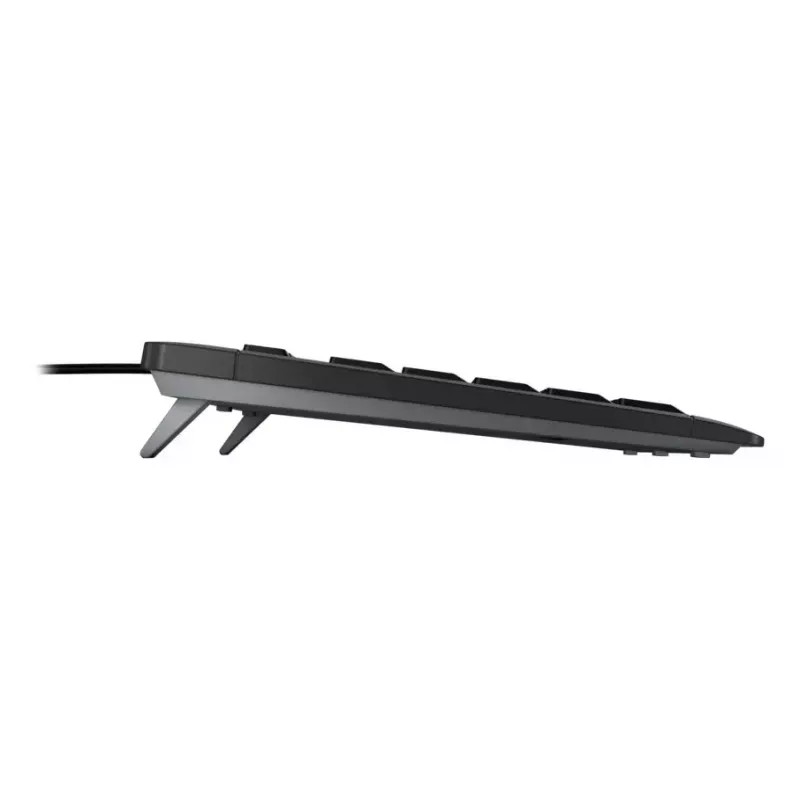 Klawiatura CHERRY STREAM do domu/biura USB QWERTY Portuguese czarna szara pełnowymiarowa 115 klawiszy