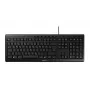 Klawiatura CHERRY STREAM do domu/biura USB QWERTY Portuguese czarna szara pełnowymiarowa 115 klawiszy