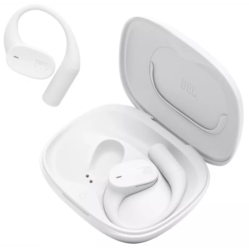 Headset JBL Sense Lite — Bezprzewodowy, na zaczep, douszny, 20–20000 Hz, 83,5 g, biały