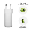 Ładowarka sieciowa USB-C 45 W d bramante re-charge Pro — Wewnętrzna, 110–240 V, biała