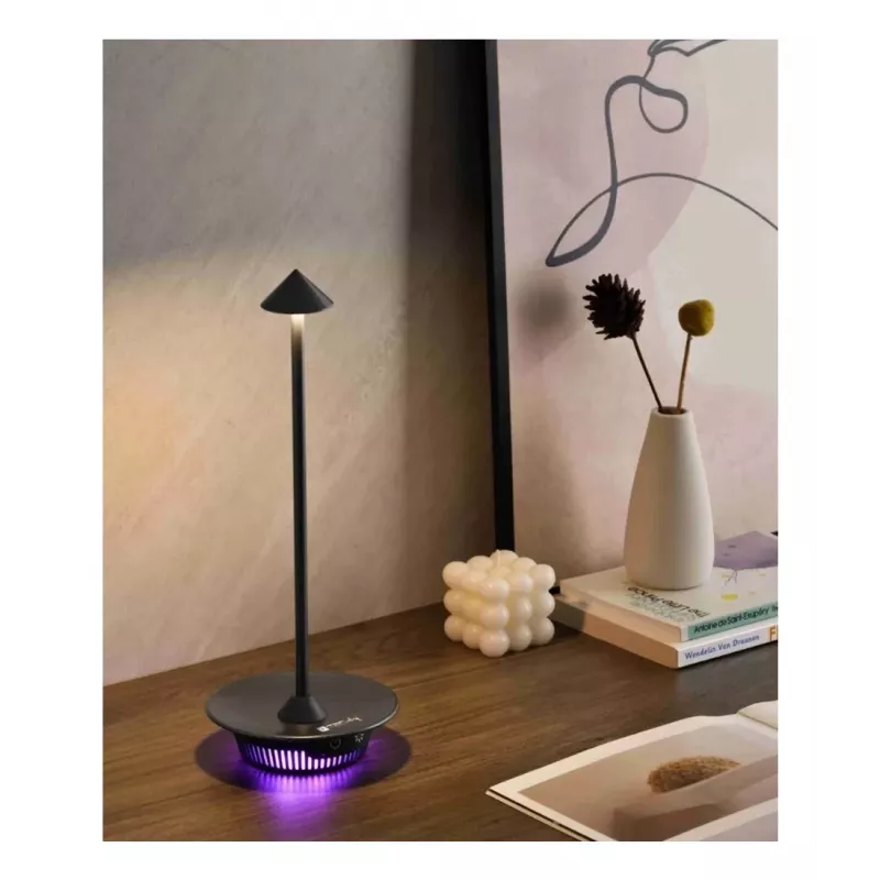 Lampa stołowa Techly I-LAMP-TABLE3 SMD LED Module 1 W SMD LED D Czarny