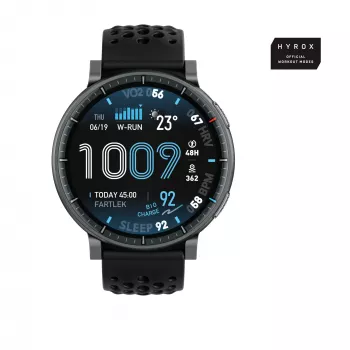 Smartwatch Amazfit Active Max okrągły AMOLED 1,5 cala 480×480 ekran dotykowy 64 MB RAM 4 GB 658 mAh czarny