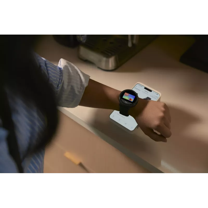Smartwatch Amazfit Active Max okrągły AMOLED 1,5 cala 480×480 ekran dotykowy 64 MB RAM 4 GB 658 mAh czarny