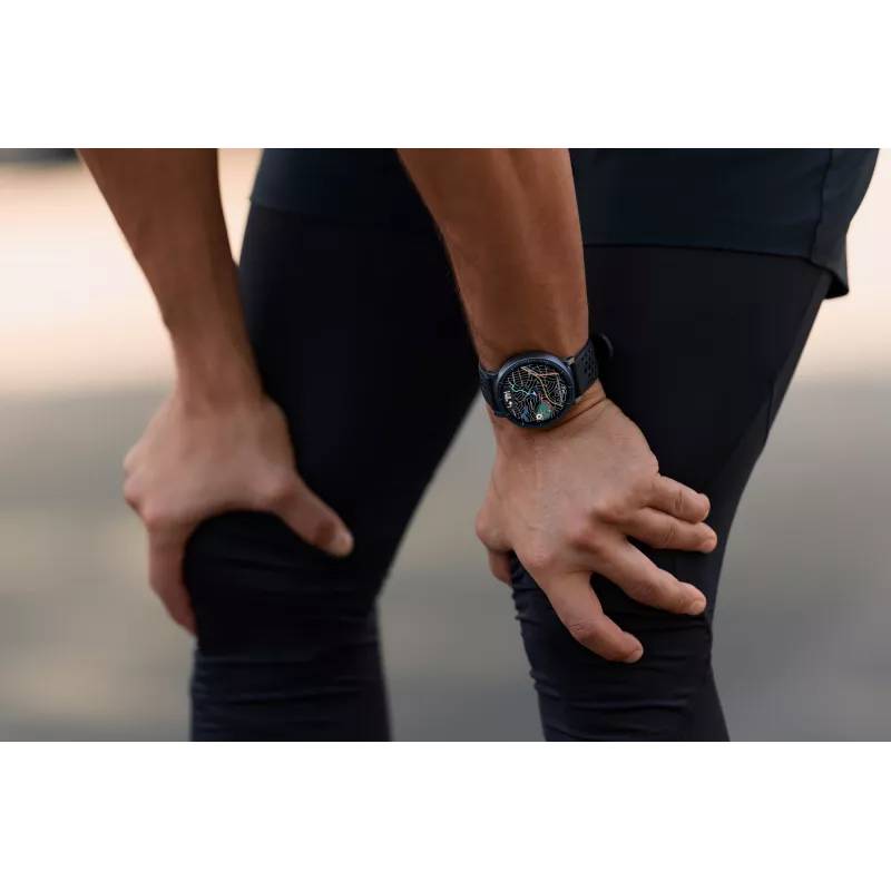 Smartwatch Amazfit Active Max okrągły AMOLED 1,5 cala 480×480 ekran dotykowy 64 MB RAM 4 GB 658 mAh czarny