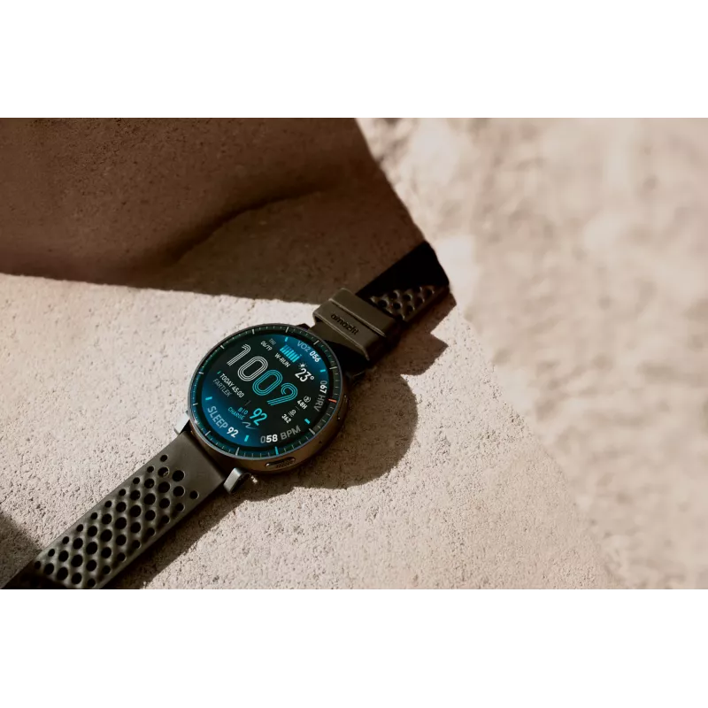 Smartwatch Amazfit Active Max okrągły AMOLED 1,5 cala 480×480 ekran dotykowy 64 MB RAM 4 GB 658 mAh czarny