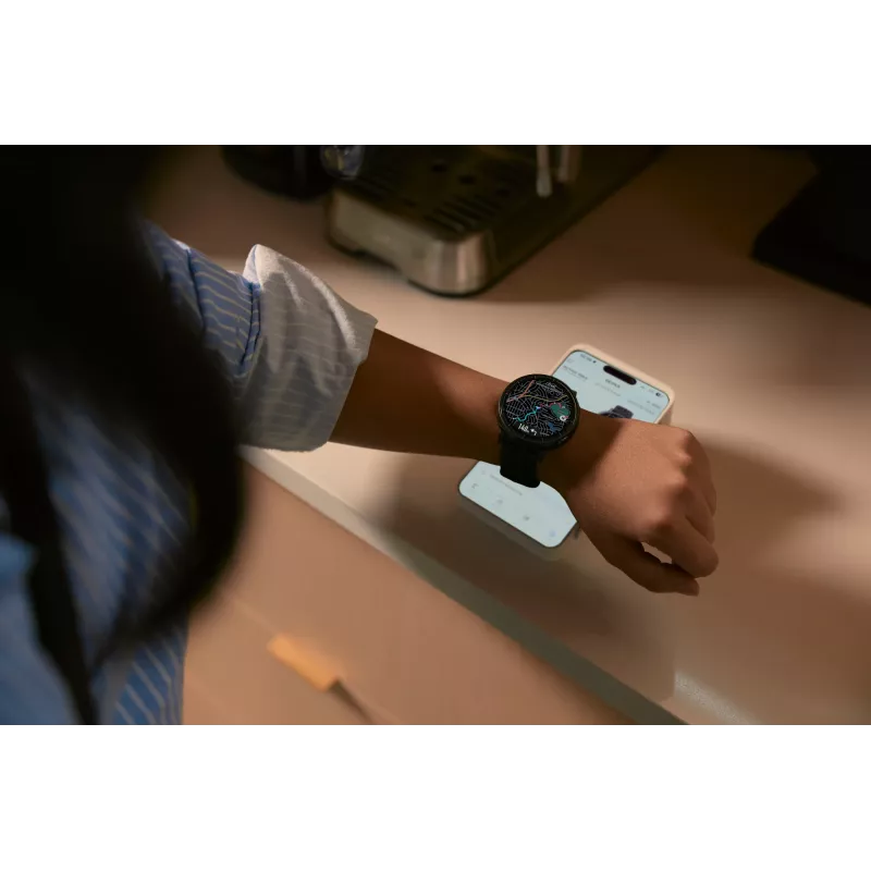 Smartwatch Amazfit Active Max okrągły AMOLED 1,5 cala 480×480 ekran dotykowy 64 MB RAM 4 GB 658 mAh czarny