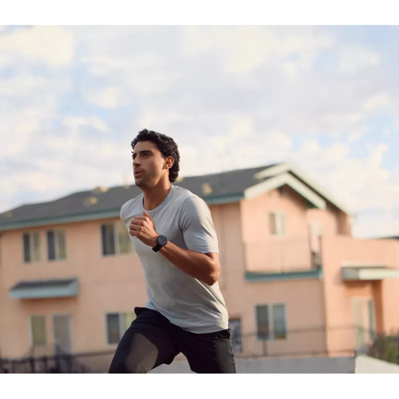 Smartwatch Amazfit Active Max okrągły AMOLED 1,5 cala 480×480 ekran dotykowy 64 MB RAM 4 GB 658 mAh czarny