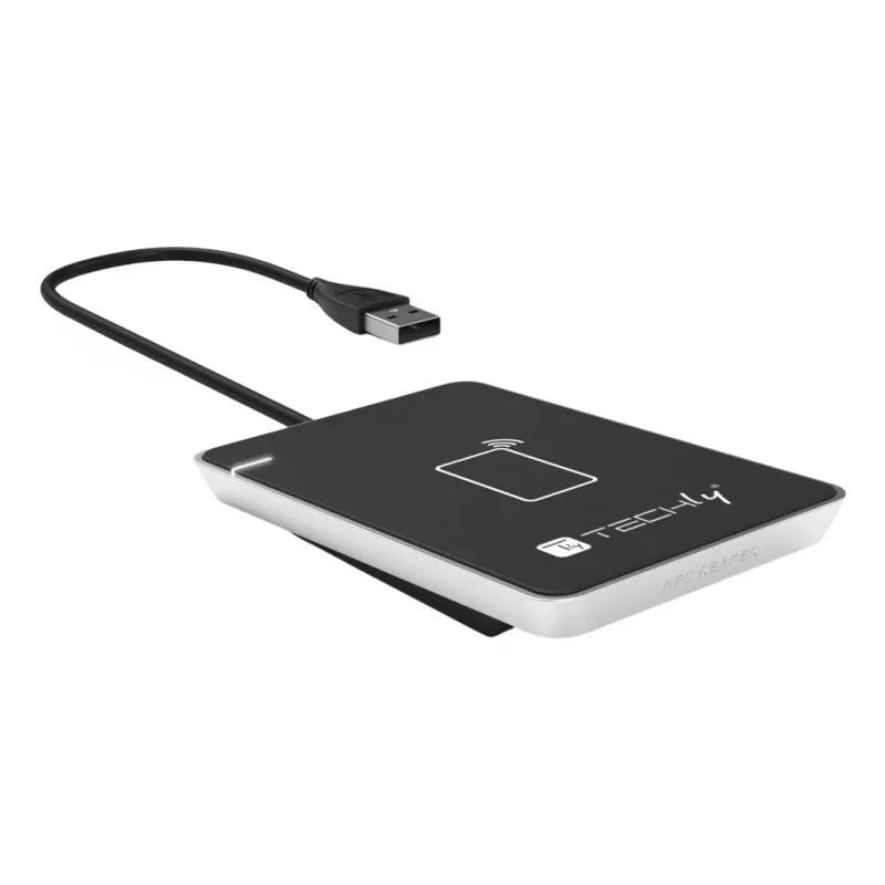 Czytnik RFID Techly I-CARD CAM-CIE USB Czarny, Srebrny