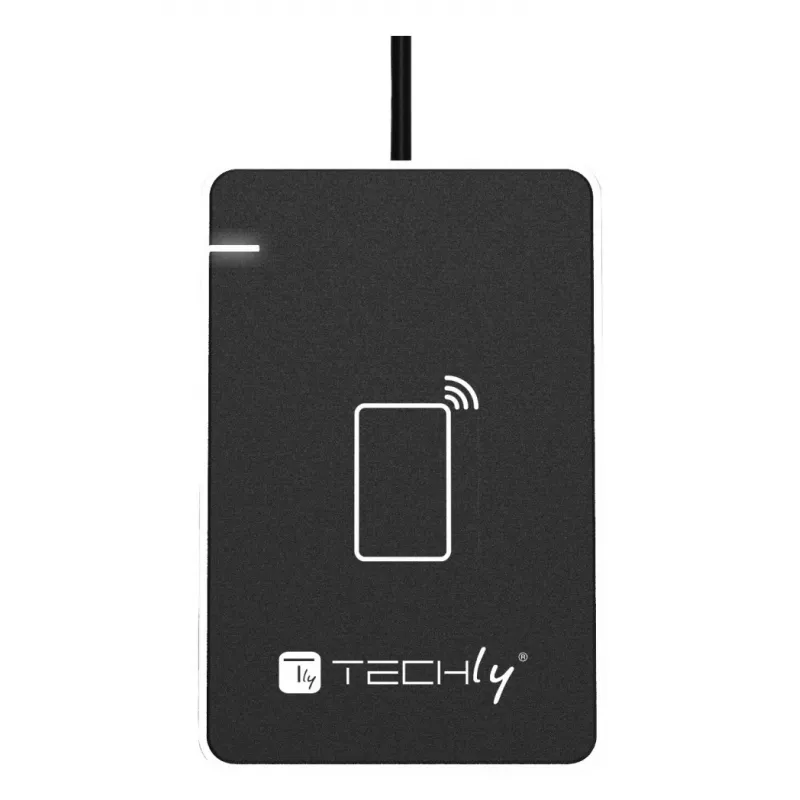 Czytnik RFID Techly I-CARD CAM-CIE USB Czarny, Srebrny