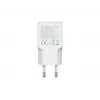 EQUIP 2‑portowa 20W GaN cienki ładowarka USB PD — USB‑C x1, USB‑A x1, wejście 100–240V, maks. wyjście 12V, biała
