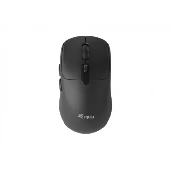 EQUIP Symetryczna mysz bezprzewodowa 6-przyciskowa Dual Mode, optyczna 1600 DPI, RF + Bluetooth, czarna