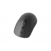 EQUIP Symetryczna mysz bezprzewodowa 6-przyciskowa Dual Mode, optyczna 1600 DPI, RF + Bluetooth, czarna
