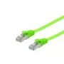 Kabel sieciowy Equip Cat.6A U/FTP płaski patchcord RJ-45 Cat6a 0,5 m zielony