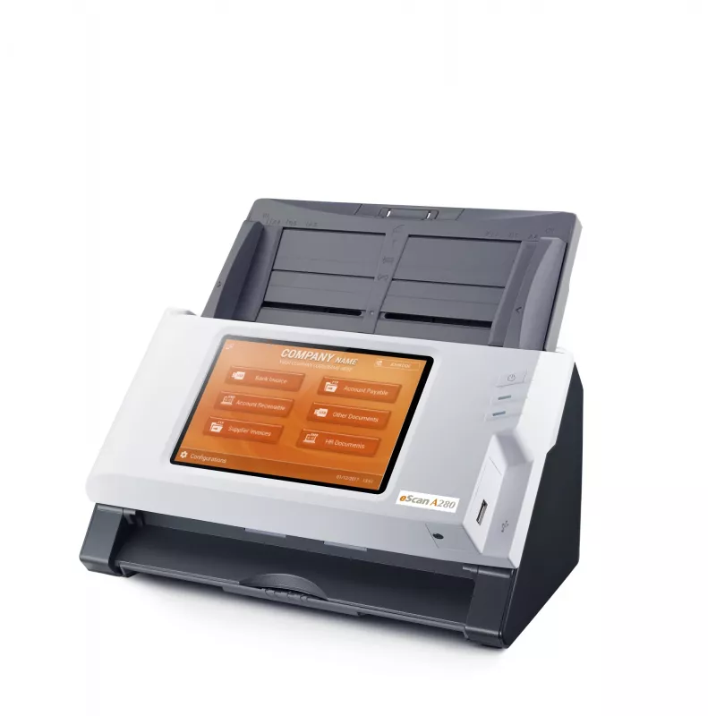 Plustek eScan A280 Enterprise Skaner ADF 600 x 600 DPI A4 Czarny, Biały