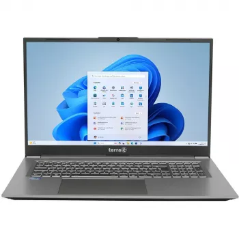 TERRA MOBILE 1717R Intel® Core™ i5 i5-1334U Laptop 43,9 cm (17,3 cala) Full HD 16 GB DDR4-SDRAM 1 TB SSD Wi-Fi 6 (802.11ax) Windows 11 Home niemiecki szary