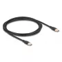 Kabel USB DeLOCK 81239 2,5 m USB C Czarny USB 2.0 0,48 Gbit/s
