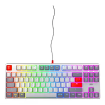 Mechaniczna klawiatura gamingowa CHERRY K4V2 RGB Tenkeyless Przewodowa USB 67 klawiszy