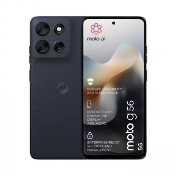 Smartfon MOTOROLA moto g56 5G 6,72 cala (17,1 cm) Hybrydowy Dual SIM, MediaTek Dimensity 7060 2,6 GHz, 8 GB RAM, 256 GB, 5200 mAh, Czarny