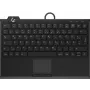 KeySonic KSK-5210ELU (DE) klawiatura Dom USB QWERTZ Niemiecki Czarny