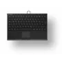 KeySonic KSK-5211ELU (DE) klawiatura Dom USB QWERTZ Niemiecki Czarny