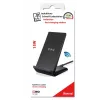 Ładowarka wewnętrzna 2GO 797330 Smartfon Czarna USB Bezprzewodowa Szybkie ładowanie