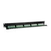 Equip 25-Port Cat.3 RJ45 ISDN Patch Panel, Czarny