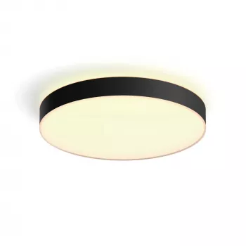 Inteligentna lampa sufitowa Philips Hue biały ambience Enrave extra large Czarna