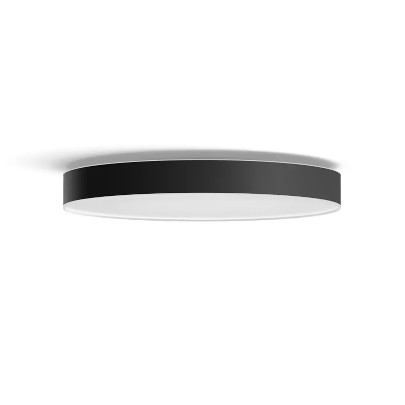 Inteligentna lampa sufitowa Philips Hue biały ambience Enrave extra large Czarna