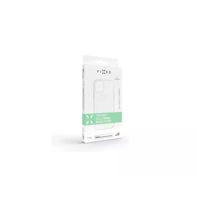 Tylna osłona FIXED do Xiaomi Redmi Note 13 Pro 5G / POCO X6 5G — cienki AntiUV TPU Transparent