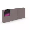 Philips Hue biały and colour ambience Perifo prosta podstawa sufitowa zestaw 3 zwisy