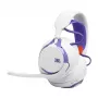 Headset JBL Quantum 650 — bezprzewodowy Bluetooth, USB-C, wokółuszne, pałąk, biały, 20–20000 Hz