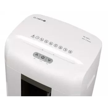 Niszczarka do papieru Olympia MC 408.2 Mikrocięcie 22 cm Biała