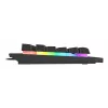 Klawiatura gamingowa GENESIS Rhod 500 RGB USB QWERTY portugalski czarna, srebrna