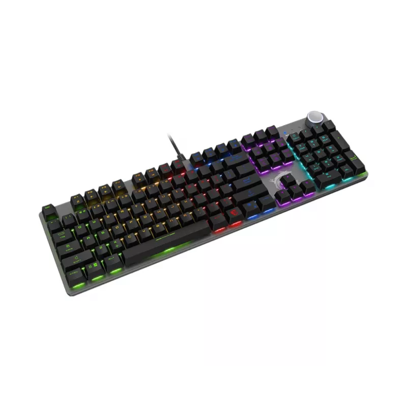 MSI FORGE GK320 czerwony klawiatura Gaming USB QWERTY Angielski Czarny