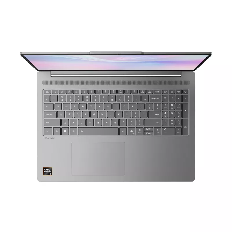 Lenovo IdeaPad cienki 5 16AKP10 Copilot+ PC AMD Ryzen™ AI 5 330 Laptop 40,6 cm (16 cali) WUXGA 16 GB DDR5-SDRAM 1 TB SSD Wi-Fi 7 (802.11be) Windows 11 Home Niemiecki Szary