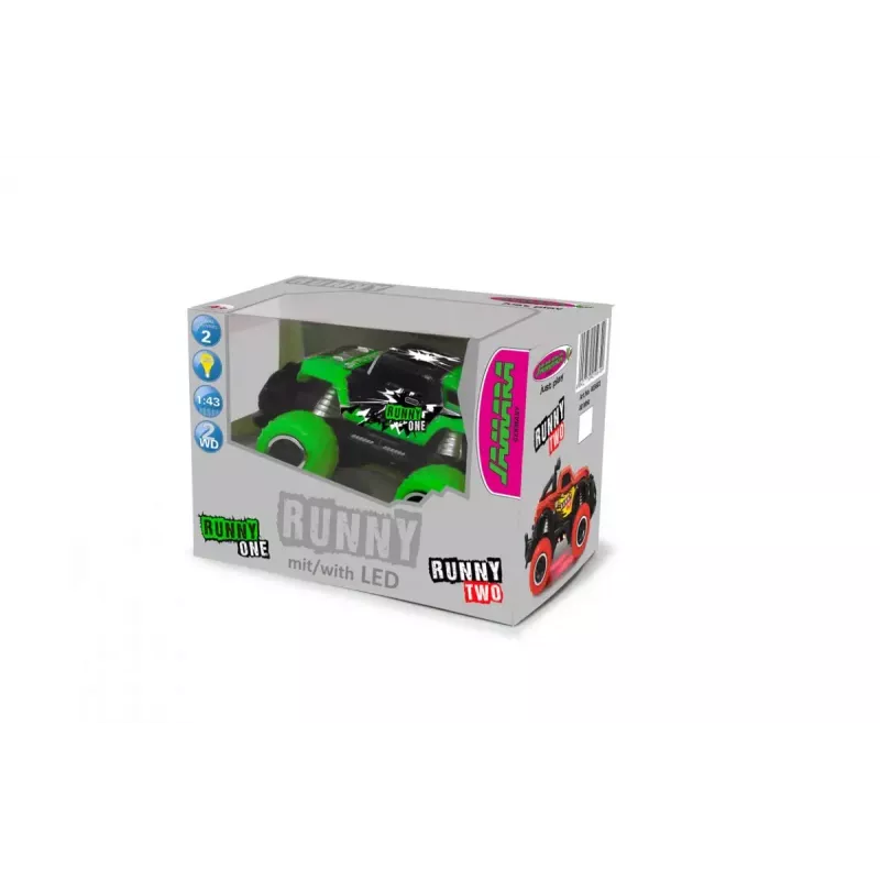 Monster truck Jamara Runny One sterowany radiowo model RC 1:43