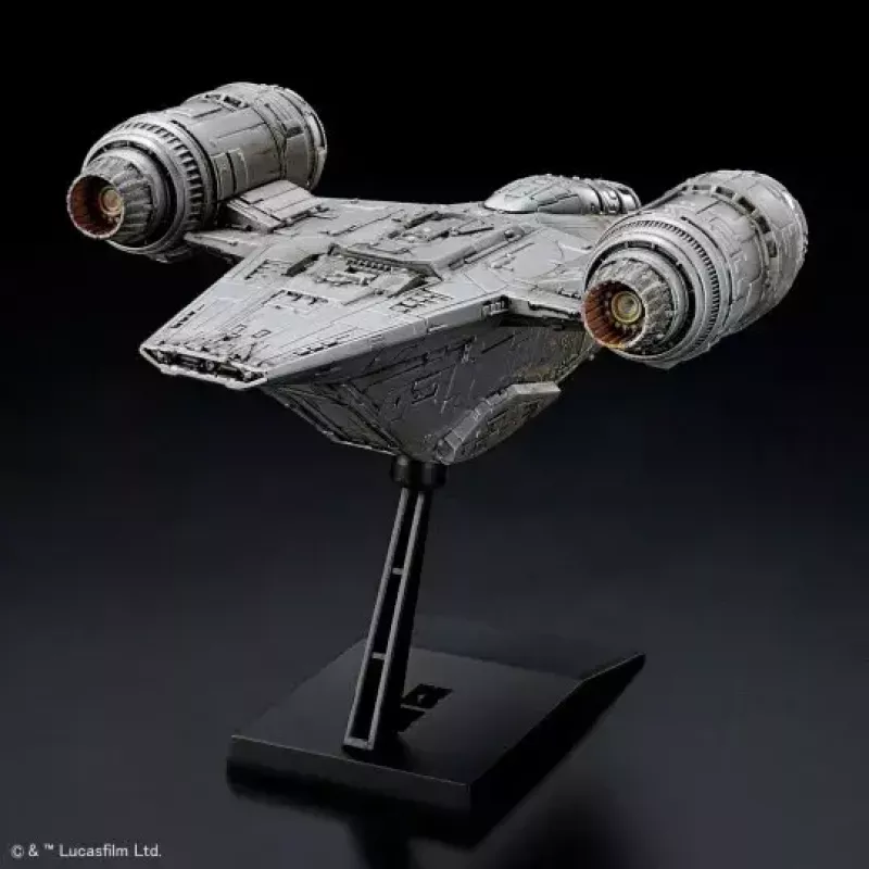 Plastikowy model REVELL Razor Crest skala 1/144 — zestaw Star Wars bandai, plastikowy model do składania