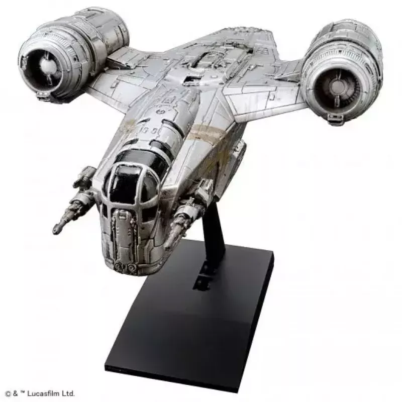 Plastikowy model REVELL Razor Crest skala 1/144 — zestaw Star Wars bandai, plastikowy model do składania