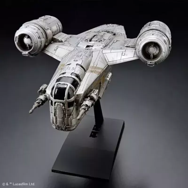 Plastikowy model REVELL Razor Crest skala 1/144 — zestaw Star Wars bandai, plastikowy model do składania