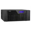 NAS Tower QNAP TS-h1290FX — EPYC 7302P 3.0 GHz, 128 GB DDR4, 12-zatokowy, QuTS hero, Czarny