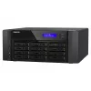 NAS Tower QNAP TS-h1290FX — EPYC 7302P 3.0 GHz, 128 GB DDR4, 12-zatokowy, QuTS hero, Czarny