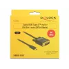 Adapter USB-C na DVI DeLOCK 3m 85322