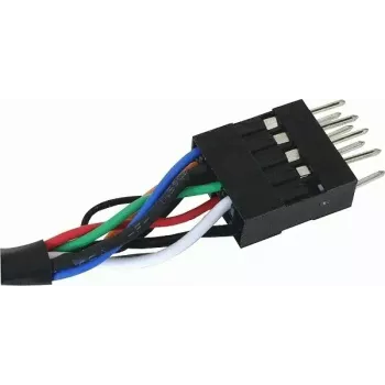 Kabel FireWire DeLOCK 82379 0,016 m czarny Męski/Męski