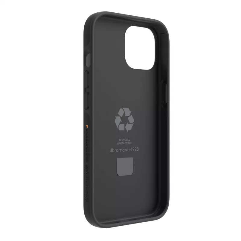 Etui ochronne dbramante1928 Iceland Ultra D3O MS Kick do iPhone 17e/16e/15/14/13, 6,1 cala (15,5 cm), czarne